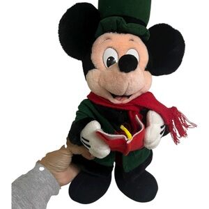 Disney Mickey Mouse Plush with Red and Green Outfit